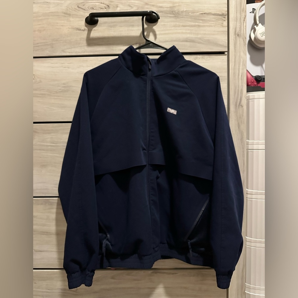 Figs Navy Blue Technical Jacket